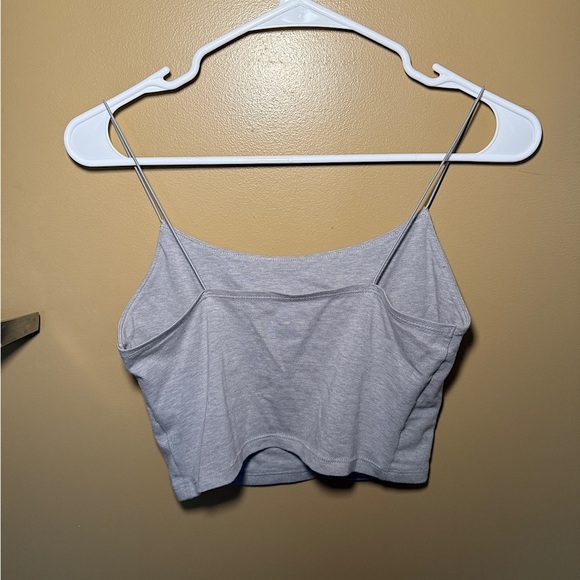 CROPPED CAMI TANK TOP - Picture 2 of 3